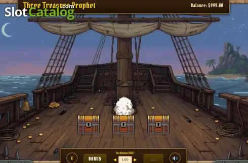 Скрин2. Three Treasure Prophet слот