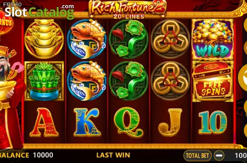 Скрин2. Rich Fortune 2 слот