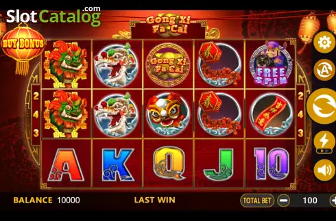 Скрин2. Gong Xi Fa Cai (BTGaming) слот