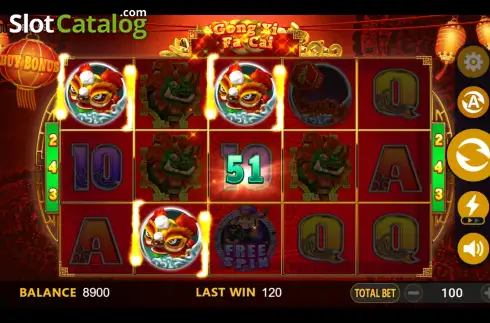 Скрин6. Gong Xi Fa Cai (BTGaming) слот