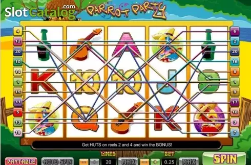 Скрин2. Parrot Party слот