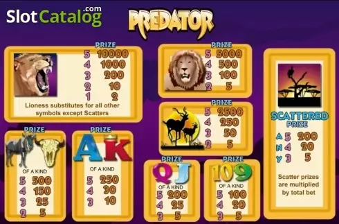 Скрин4. Predator слот