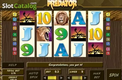 Скрин2. Predator слот