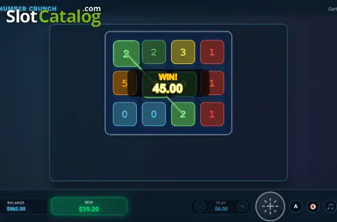 Скрин3. Numbers Crunch слот
