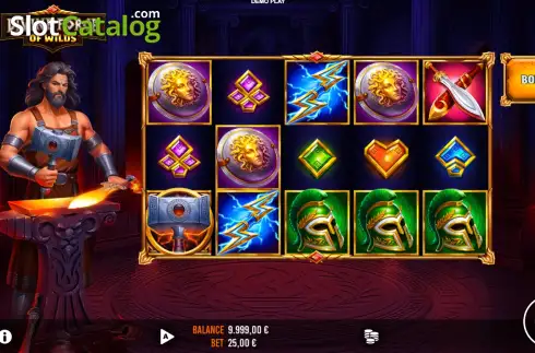 Скрин2. Divine Forge of Wilds слот