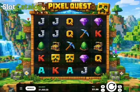 Скрин2. Pixel Quest (Chatty Games) слот