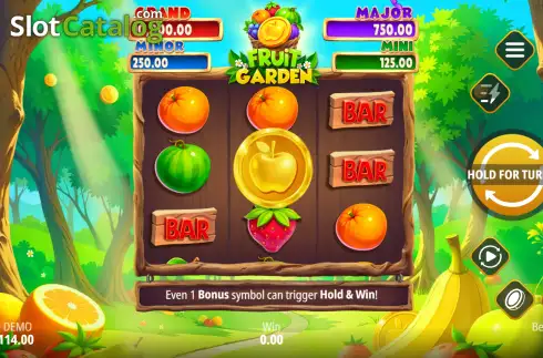 Скрин2. Fruit Garden слот