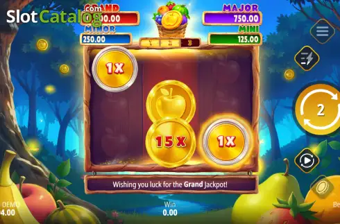Скрин3. Fruit Garden слот