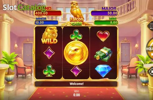 Скрин2. Falcon Cash слот