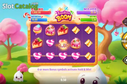 Скрин3. BonBon Boom: Hold and Win слот