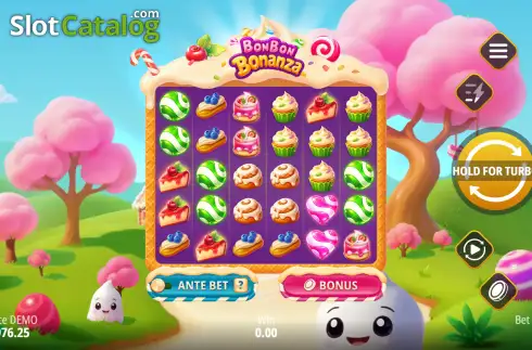 Скрин2. BonBon Bonanza (Check-in) слот