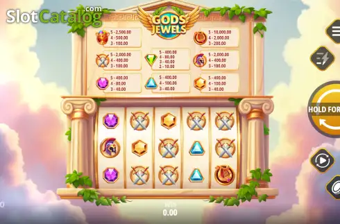 Скрин2. Gods Jewels слот