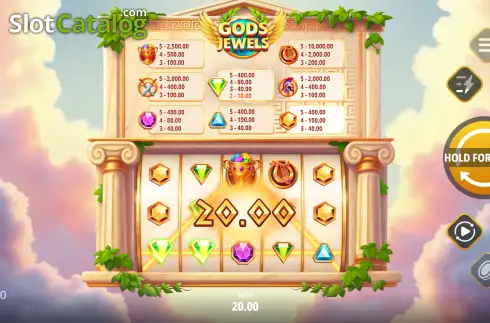 Скрин3. Gods Jewels слот