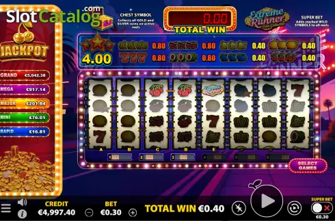 Скрин3. Extreme Runner Coin Collector слот