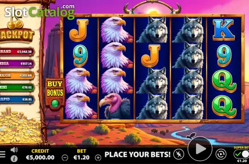 Скрин2. Buffalo Wild Collector слот