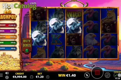 Скрин3. Buffalo Wild Collector слот