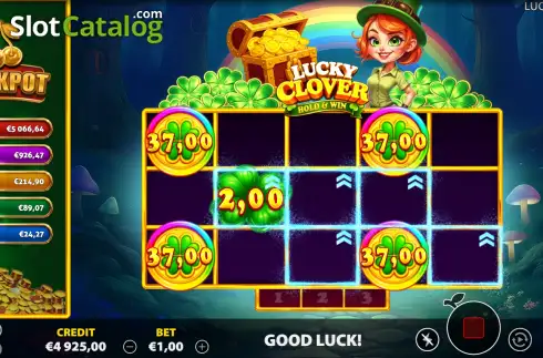 Скрин3. Lucky Clover Hold & Win слот
