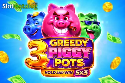 3 Greedy Piggy Pots логотип 3 Greedy Piggy Pots логотип