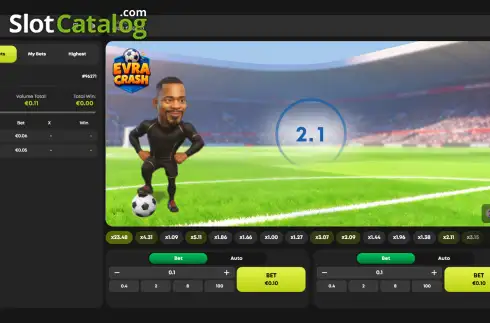Скрин2. Evra Crash слот