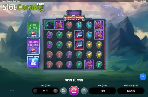 Скрин2. Asgard Bonanza: Gods Claw слот