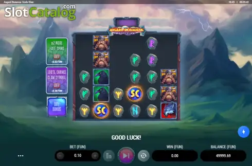 Скрин3. Asgard Bonanza: Gods Claw слот