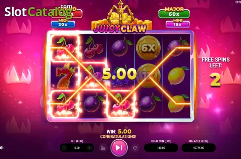 Скрин3. Juicy Claw слот