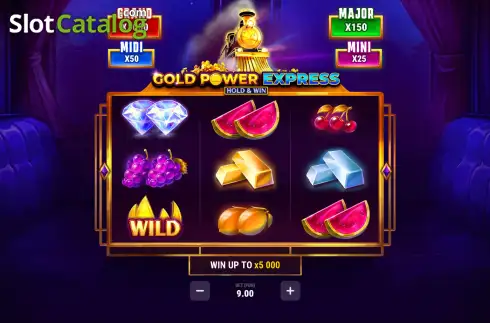 Скрин2. Gold Power Express слот