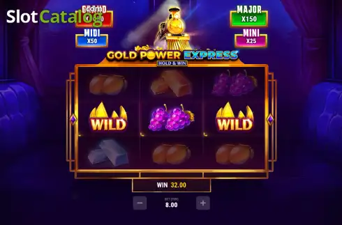 Скрин3. Gold Power Express слот