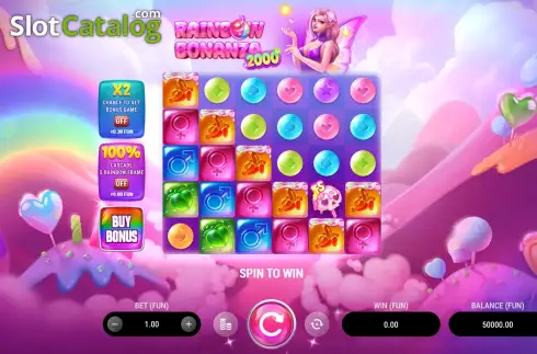 Скрин2. Rainbow Bonanza 2000 слот
