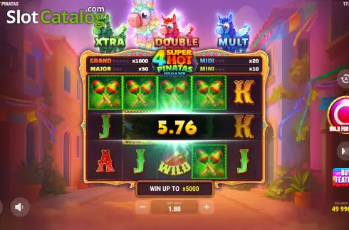 Скрин3. 4 Super Hot Pinatas: Hold and Win слот