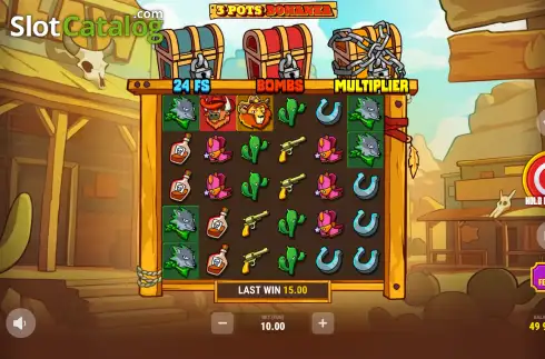 Скрин2. 3 Pots Bonanza слот