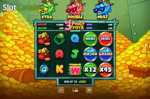 Скрин2. 3 Piggy Pots слот