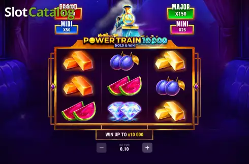 Скрин2. Power Train 10,000 слот