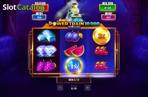 Скрин3. Power Train 10,000 слот