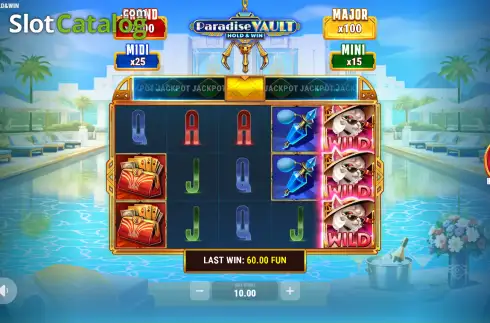 Скрин2. Paradise Vault слот