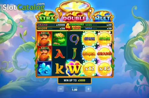 Скрин2. 4 Leprechaun Riches слот