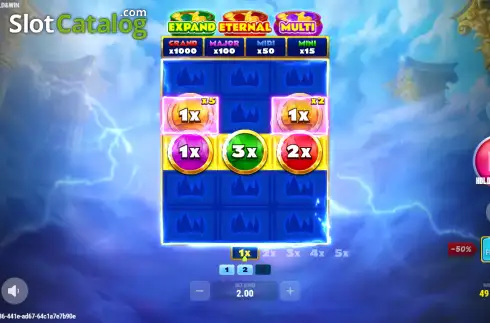Скрин3. Zeus 3 Pots: Hold & Win слот