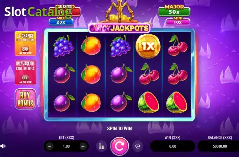 Скрин2. Juicy Jackpots слот