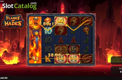 Скрин3. Flames of Hades слот