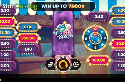 Скрин2. Wild Scoops - Tap n Cash слот