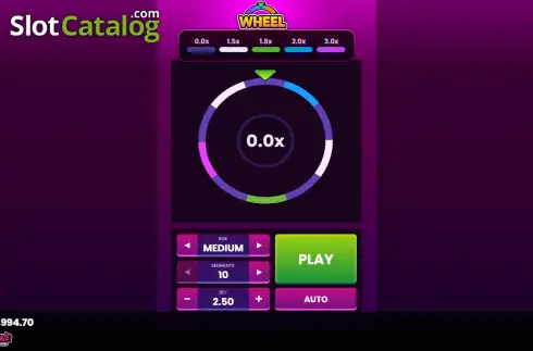 Скрин2. Wheel (Coin Machine Gaming) слот