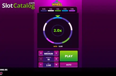 Скрин3. Wheel (Coin Machine Gaming) слот