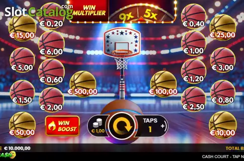Скрин2. Cash Court - Tap n Cash слот