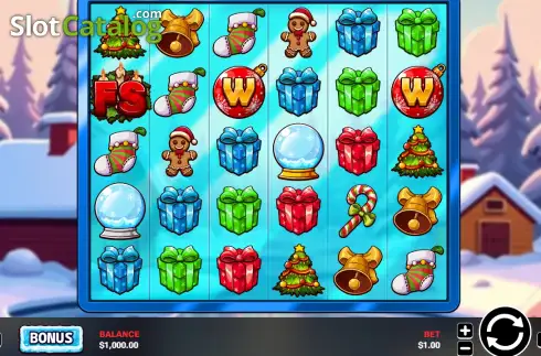 Скрин2. Sticky Xmas слот