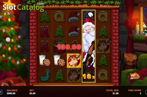 Скрин3. Savage Santa слот