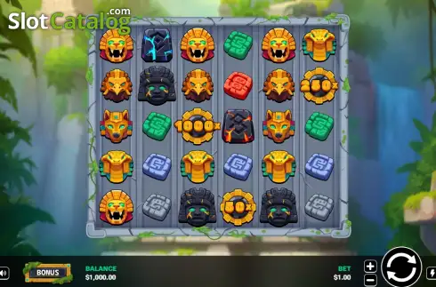 Скрин2. Aztec 1000 слот