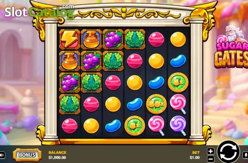 Скрин2. Sugar Gates слот