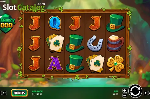 Скрин3. Shamrock 1000 слот
