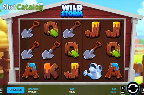 Скрин3. Wild Storm слот