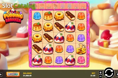 Скрин2. Pudding Bonanza слот